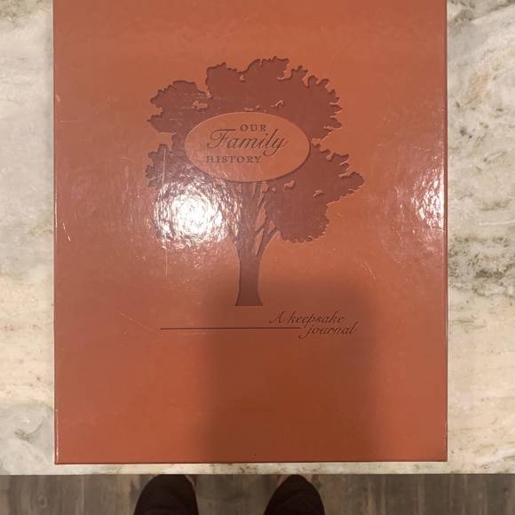 Our Family History, A Keepsake Journal NIB Italian Leather - Picture 3 of 12